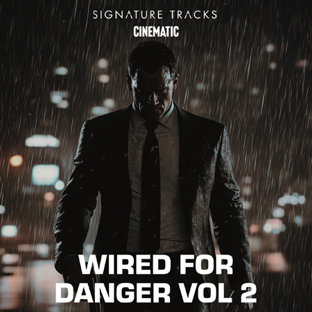 Wired For Danger Vol. 2 - Orchestral Tension Underscore 표지
