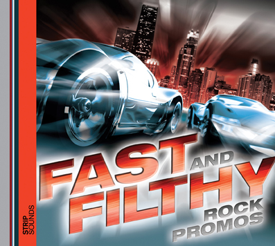 fast and filthy rock promos - fast, faster, fastest 표지
