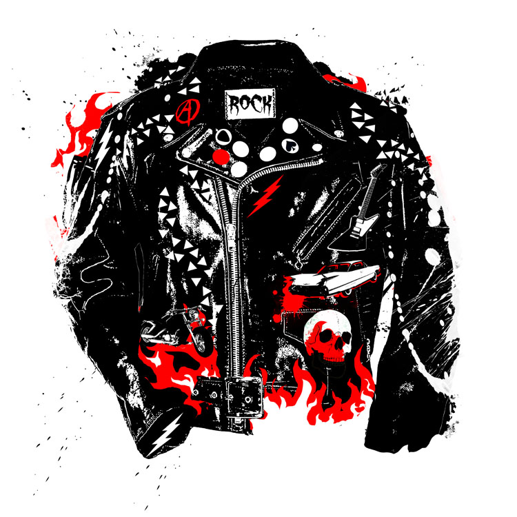 metal and hard rock 표지