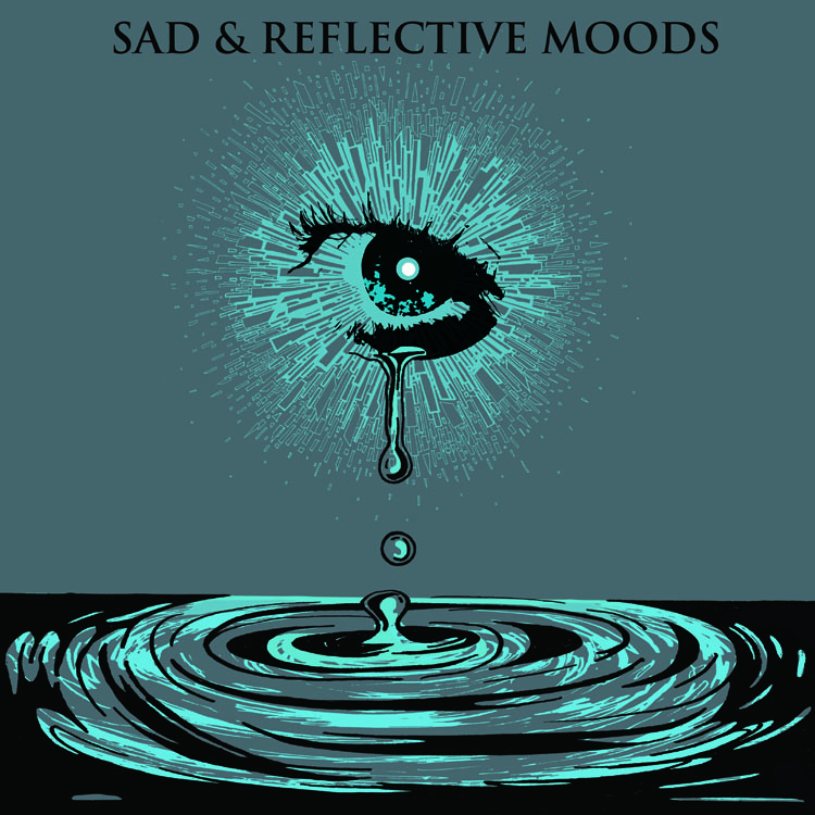 sad and reflective moods 표지