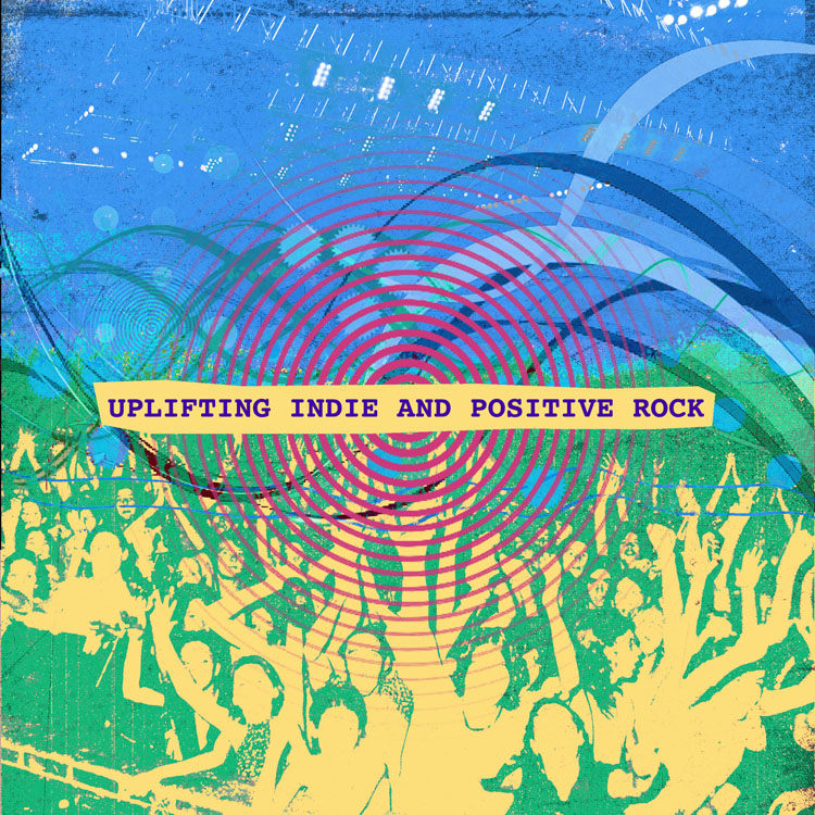 uplifting indie and positive rock 표지