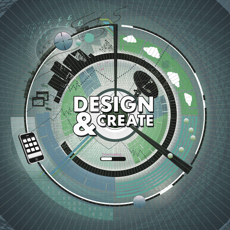design and create 표지