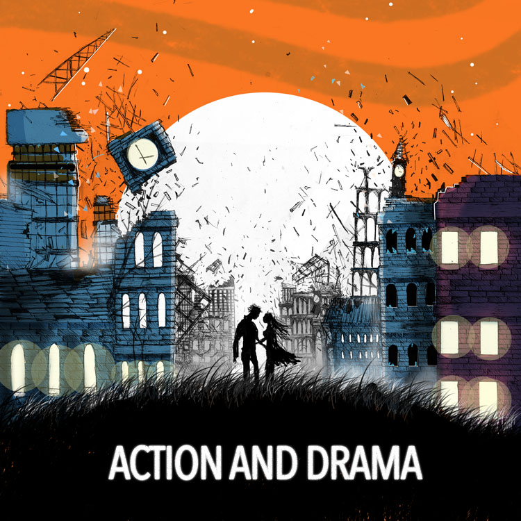 action and drama 표지