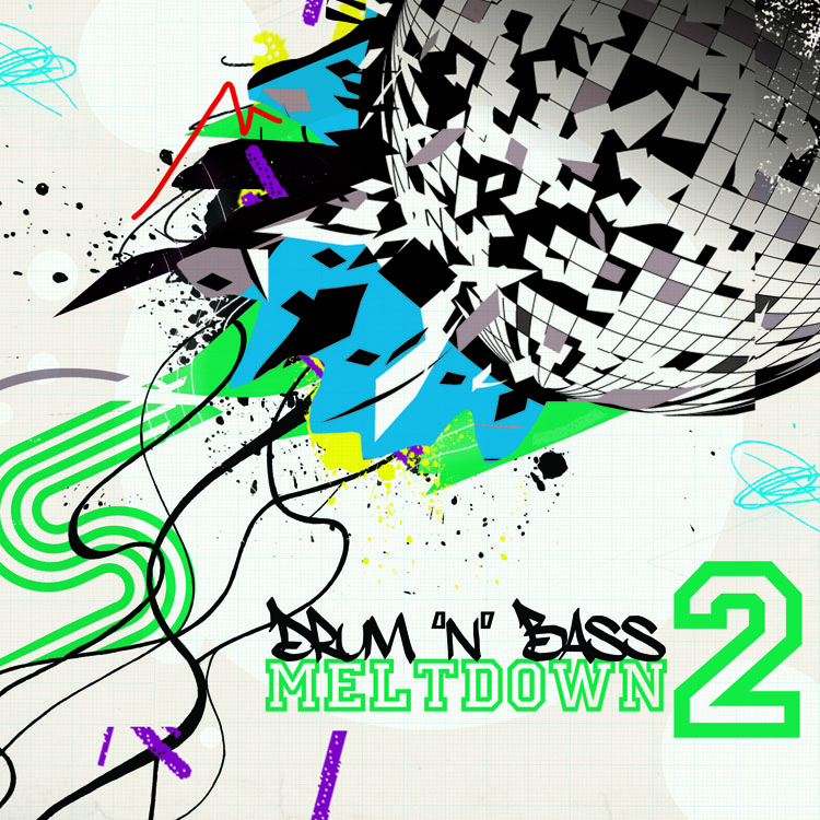drum 'n' bass meltdown 2 표지