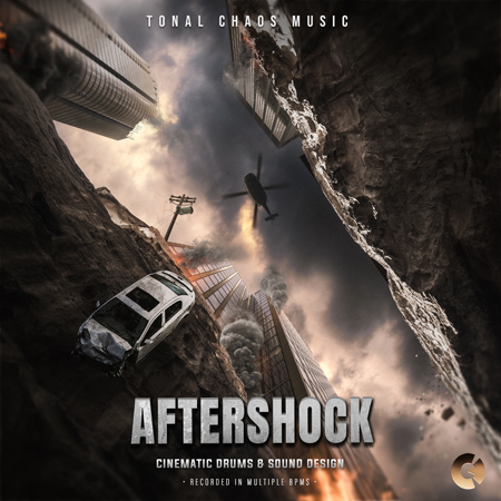 AFTERSHOCK (Cinematic Drums & Sound Design) - Recorded in Multiple BPMs 표지