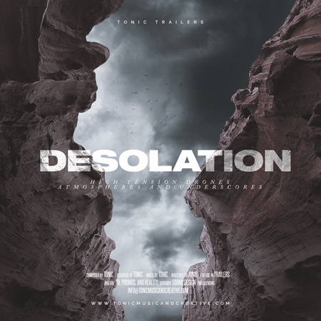 Desolation - High-Tension Drones, Atmospheres And Underscores 표지