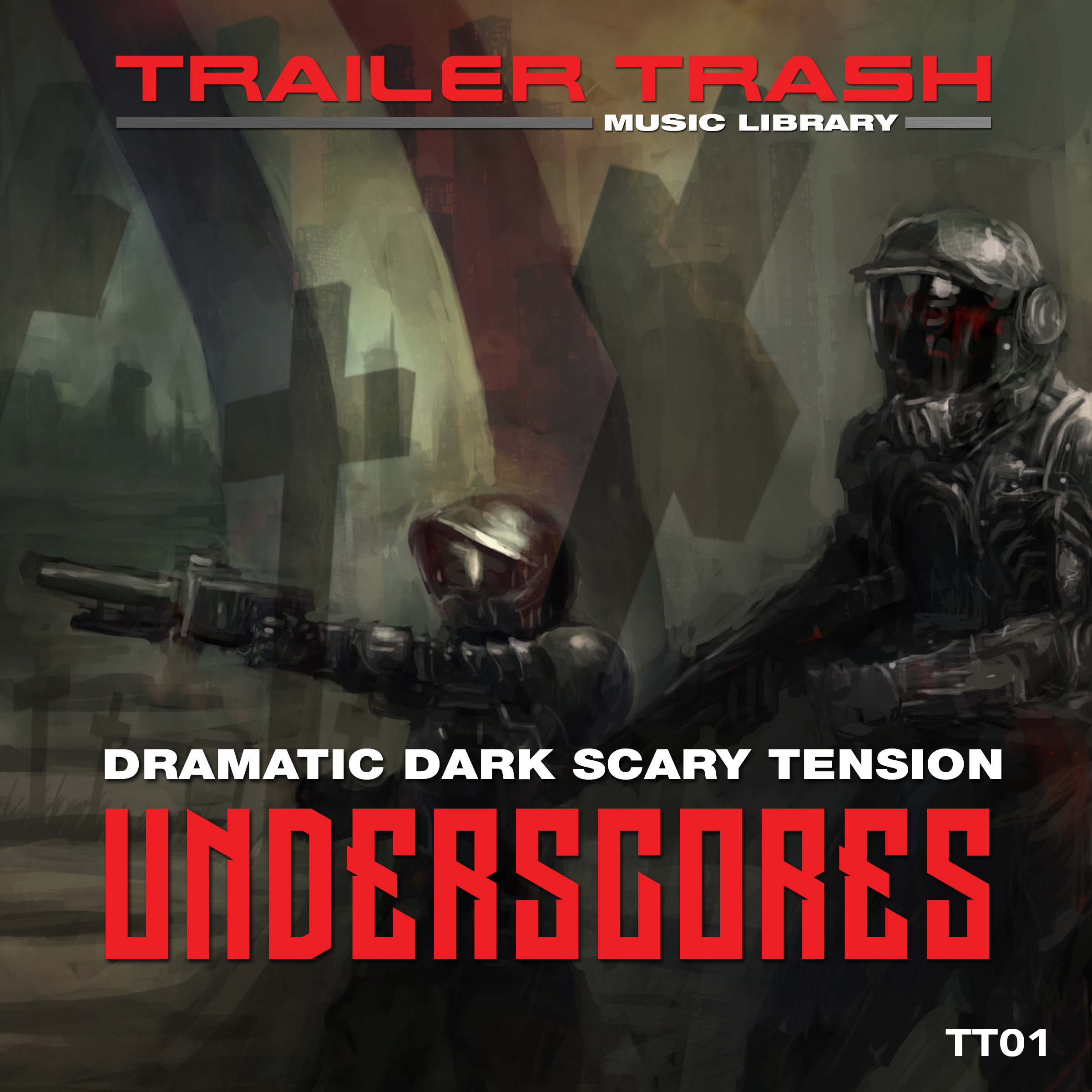 dramatic dark scary tension underscores 표지