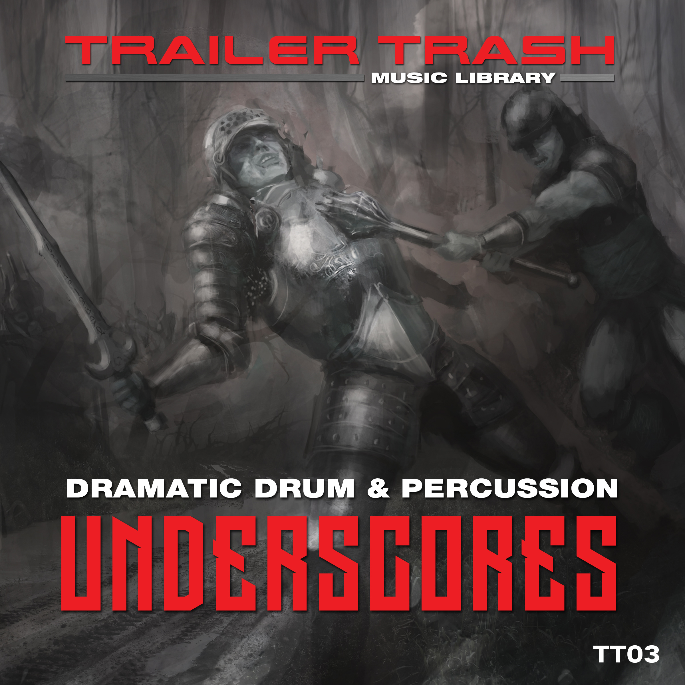 dramatic drum & percussion beds 표지