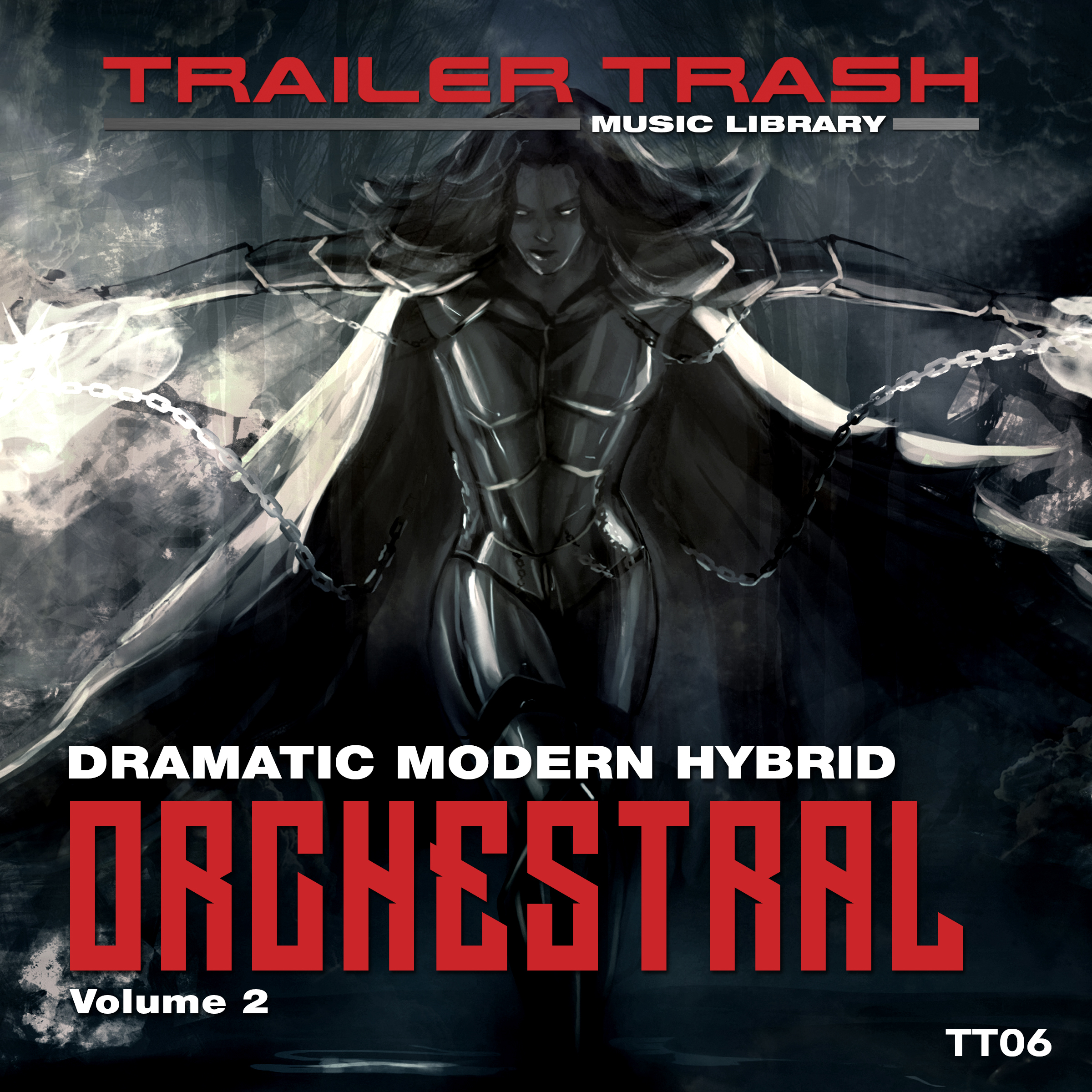 dramatic modern hybrid orchestral trailer beds v.2 표지