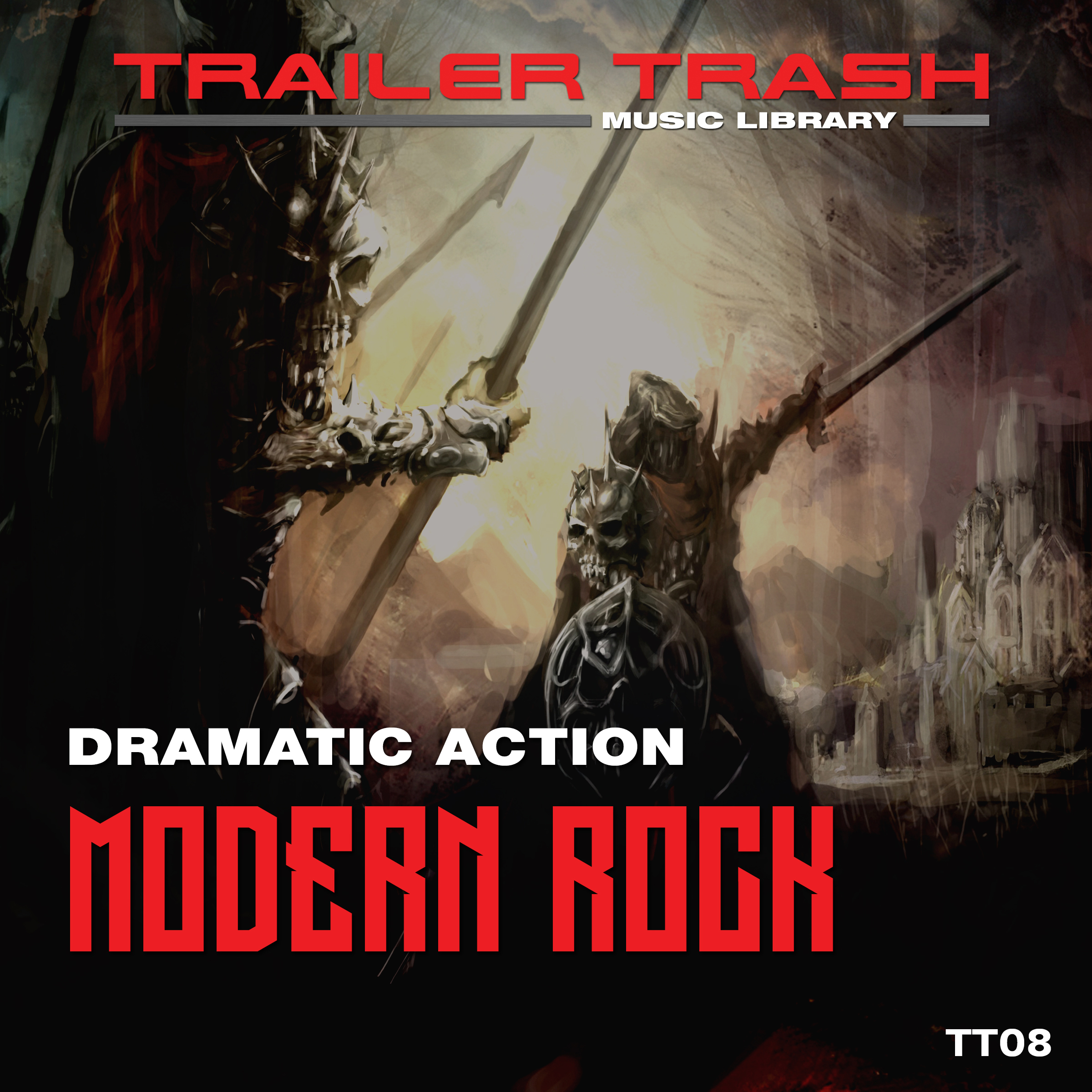 action dramatic modern rock - cues & stems 표지