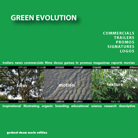 Green Evolution - Commercials Trailers Promos 표지