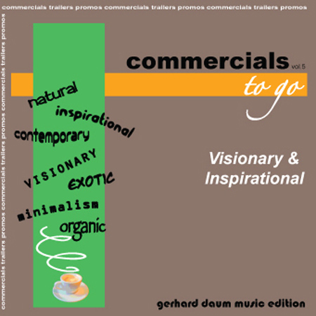 Commercials To Go - Visionary & Inspirational 표지