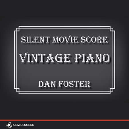 Silent Movie Score - Vintage Piano 표지