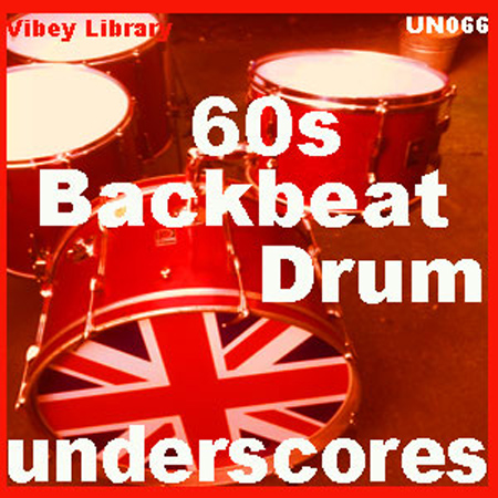 60s Backbeat Drum Underscores 표지