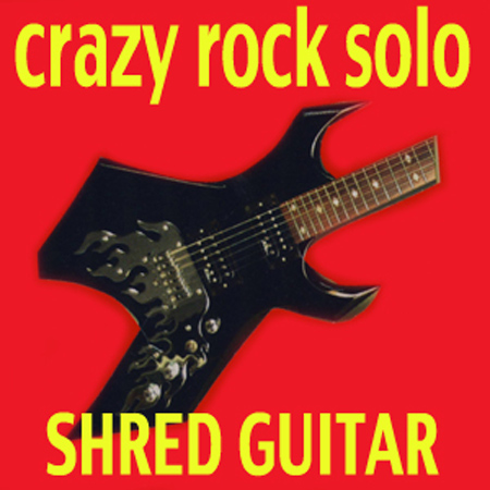 Crazy Rock Solo Shred Guitar 표지