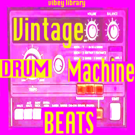 Vintage Drum Machine Beats 표지