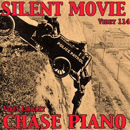 Silent Movie Chase Piano 표지
