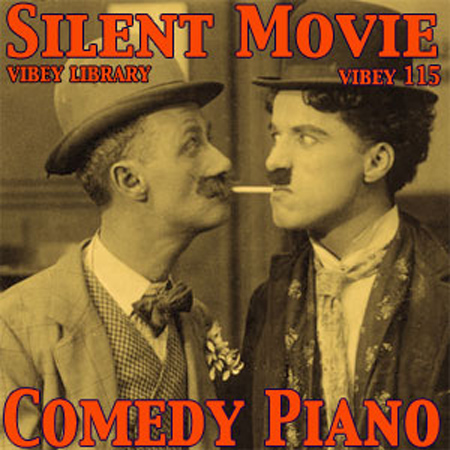 Silent Movie Comedy Piano 표지