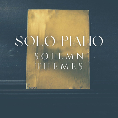 VLT1606 Solo Piano - Solemn Themes 표지