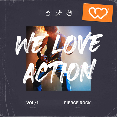 We Love Action - Fierce Rock 표지