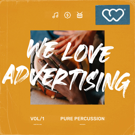 We Love Advertising - Pure Percussion 표지