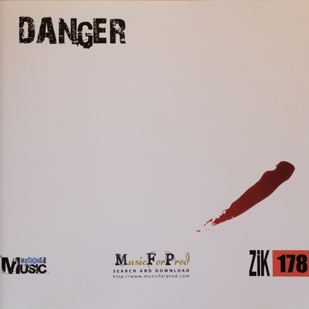 DANGER 표지