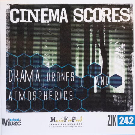 CINEMA SCORES - DRAMA DRONES AND ATMOSPHERICS 표지