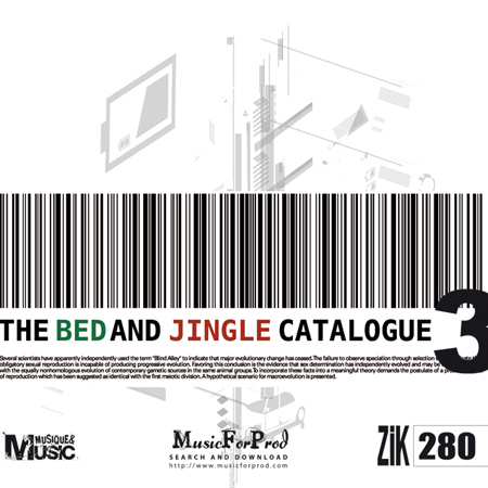 THE BED AND JINGLE CATALOGUE 3 표지